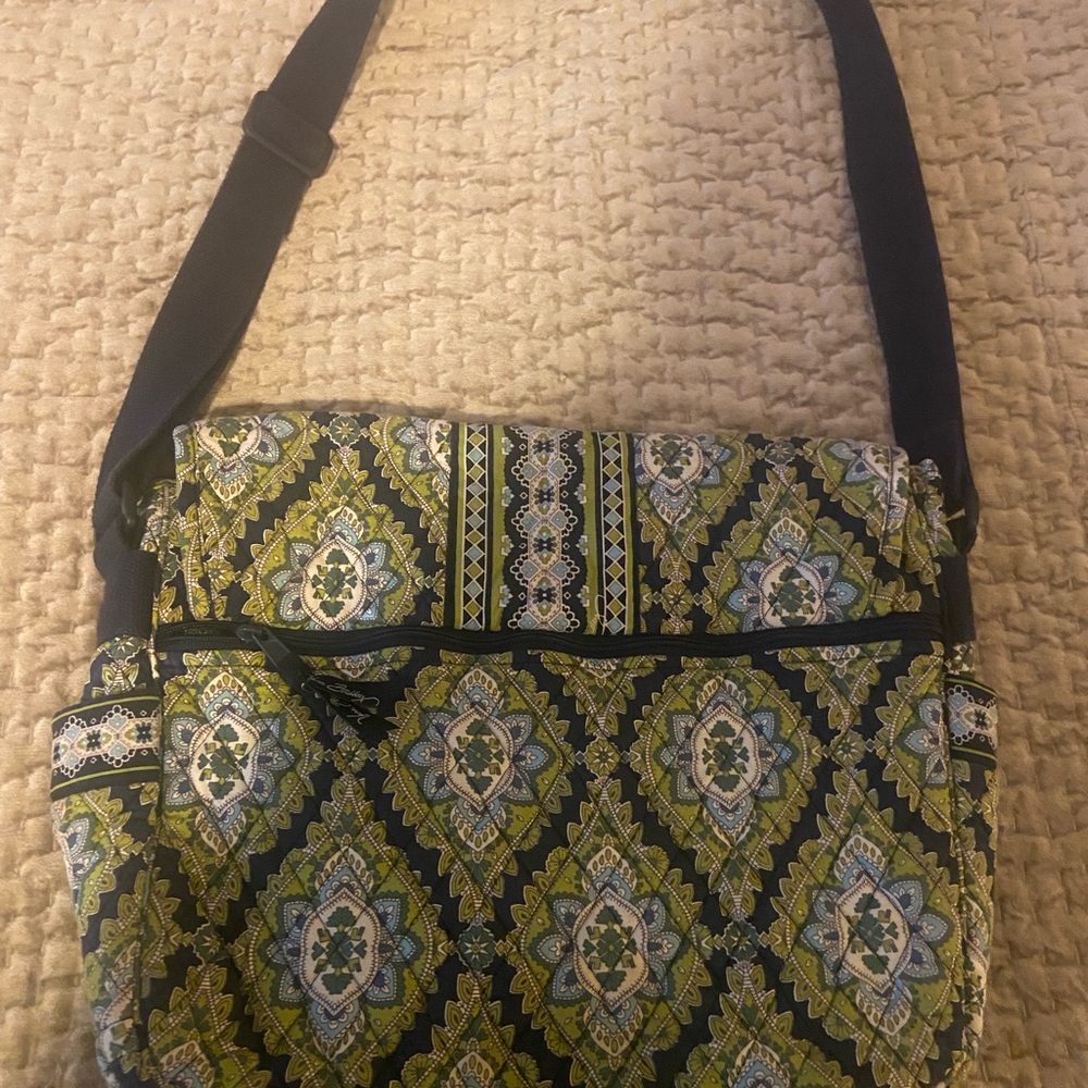 Vera Bradley Stylish Patterned Messenger Bag